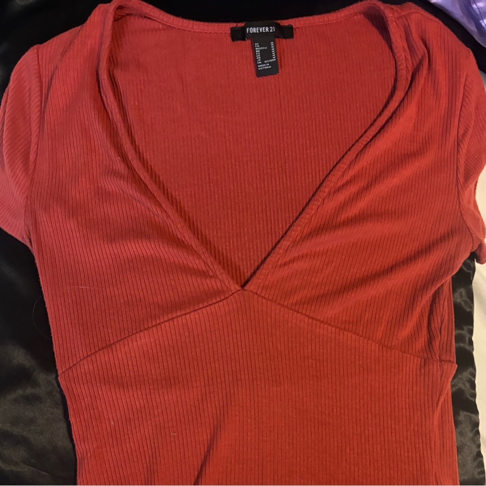 Forever 21 Coral bodysuit